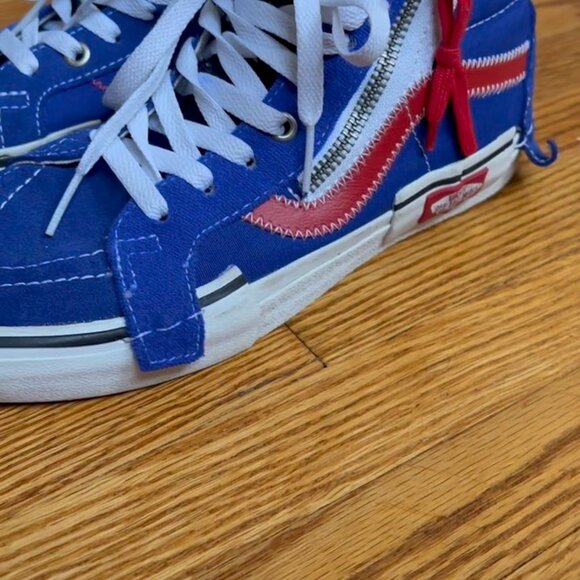 Vans Sk8-Hi Reissue Cap Skateboard Surf the Web Racing - Picture 10 of 10